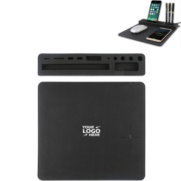 4 in 1 Phone Pen Holder Wireless Charger Pad